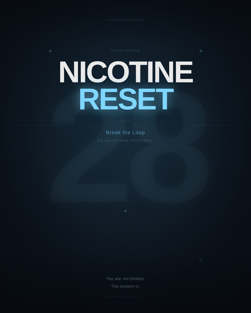 28-day nicotine reset system digital download